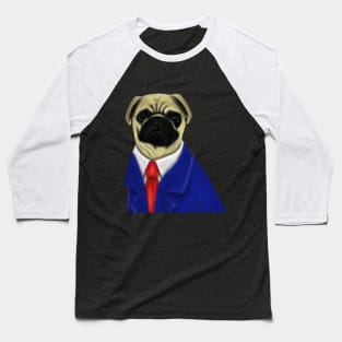 Pug Dog Lovers Gift Baseball T-Shirt